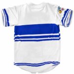 Straw Hat Cat Burglar Nami Symbol White Baseball Shirt