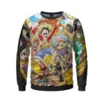 Straw Hat Crew Grand Celebration One Piece Sweater