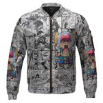 Straw Hat Doctor Tony Tony Chopper Manga Art Bomber Jacket