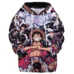 Straw Hat Luffy All Gear Forms Children's Hoodie