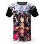 Straw Hat Monkey D. Luffy All Gear Forms Shirt
