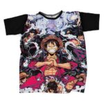 Straw Hat Monkey D. Luffy All Gear Forms Shirt