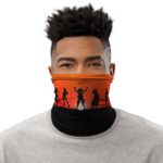 Straw Hat Mugiwara Pirates Red Sunset Silhouette Tube Mask