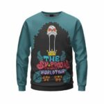 Straw Hat Musician Soul King Brook Unique Crewneck Sweater