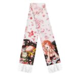 Straw Hat Navigator Nami Cherry Blossom Art Lovely Wool Scarf