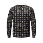 Straw Hat Pirate Members Icon Pattern Crewneck Sweatshirt