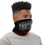 Straw Hat Pirate Members Logo Fiery Design Neck Warmer