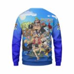Straw Hat Pirates Crew Members Cool Crewneck Sweater