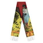 Straw Hat Pirates Helmsman Jinbe Cool One Piece Wool Muffler