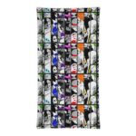 Straw Hat Pirates Image Collage Vibrant Pattern Tube Mask