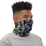 Straw Hat Pirates Image Collage Vibrant Pattern Tube Mask