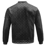 Straw Hat Pirates Jolly Roger Pattern Black Bomber Jacket