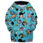 Straw Hat Pirates Jolly Roger Symbols Kids Hoodie