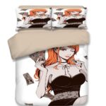 Straw Hat Pirates Navigator Nami The Cat Burglar Bedding Set