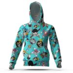 Straw Hat Pirates Skull Symbols Hooded Jacket