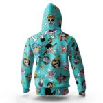 Straw Hat Pirates Skull Symbols Hooded Jacket