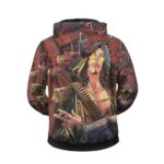 Straw Hat Pirates Sniper Usopp Artwork Epic Zip Up Hoodie