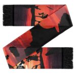 Straw Hat Pirates Sunset Silhouette Art Stylish Wool Scarf