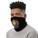 Straw Hat Pirates Thousand Sunny Ship Logo Black Tube Mask