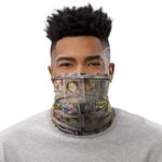 Straw Hat Pirates Wanted Poster Pattern Neck Warmer