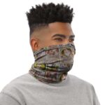 Straw Hat Pirates Wanted Poster Pattern Neck Warmer