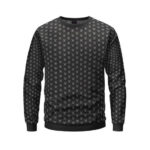 Straw Hat Skull Jolly Roger Pattern One Piece Sweatshirt