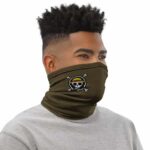 Straw Hat Skull Logo And Chibi Luffy Design Tube Mask