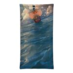Straw Hat Thousand Sunny Sailing Ship Blue Neck Warmer