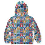Straw Hats Crew Retro Pattern Children's Hoodie