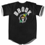 Straw Hats Musician Soul King Brook Black Baseball Jersey