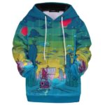Straw Hats Thousand Sunny Retro Kids Hoodie Jacket