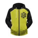 Surgeon of Death Trafalgar Law Costume Style Zipper Hoodie