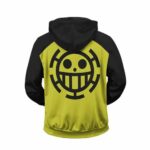 Surgeon of Death Trafalgar Law Costume Style Zipper Hoodie