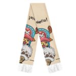 Trafalgar Law And Chopper Art Design Stylish Neckerchief