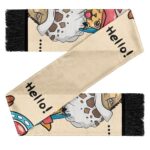Trafalgar Law And Chopper Art Design Stylish Neckerchief