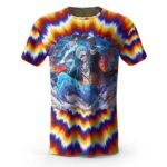 Trafalgar Law Fractal Explosion Pattern Art Tees