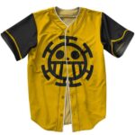 Trafalgar Law Heart Pirates Icon MLB Jersey