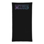 Vibrant One Piece Minimalist Logo Black Neck Warmer