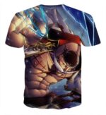 WhiteBeard Edward Newgate Fighting Super Cool T-shirt