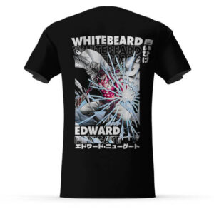 Whitebeard Edward Newgate Retro Wave Art Tees