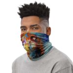 Whitebeard Marco The Phoenix And Ace Fire Fist Neck Gaiter