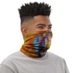 Whitebeard Marco The Phoenix And Ace Fire Fist Neck Gaiter