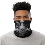 Whitebeard Pirates Broken Glass Jolly Roger Neck Gaiter