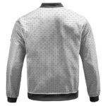 Whitebeard Pirates Jolly Roger Design White Bomber Jacket