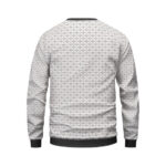 Whitebeard Pirates Jolly Roger Logo Pattern White Sweater