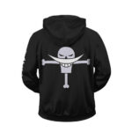 Whitebeard Pirates Portgas D. Ace Iconic Tattoo Zip Hoodie