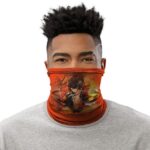 Whitebeard Pirates Portgas D. Ace Orange Neck Warmer