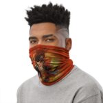Whitebeard Pirates Portgas D. Ace Orange Neck Warmer