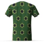 Zoro Kimono Haori Wano Arc Pattern Green Tees
