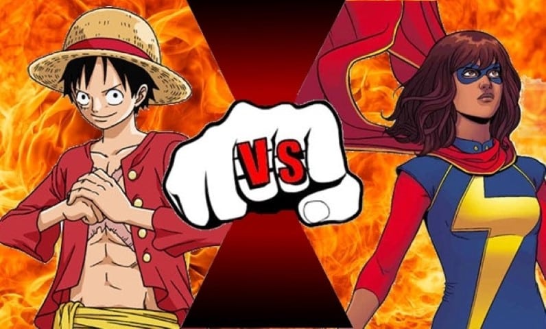 Who Would Win in a Fight Ms. Marvel or Luffy